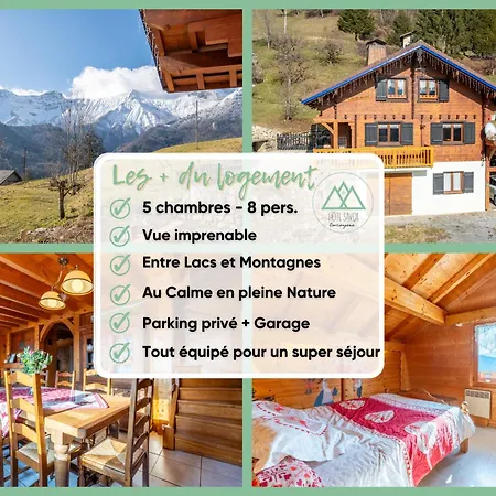 Cosy - 8 Pers, Outdoors & Mountain View Chalet Serraval